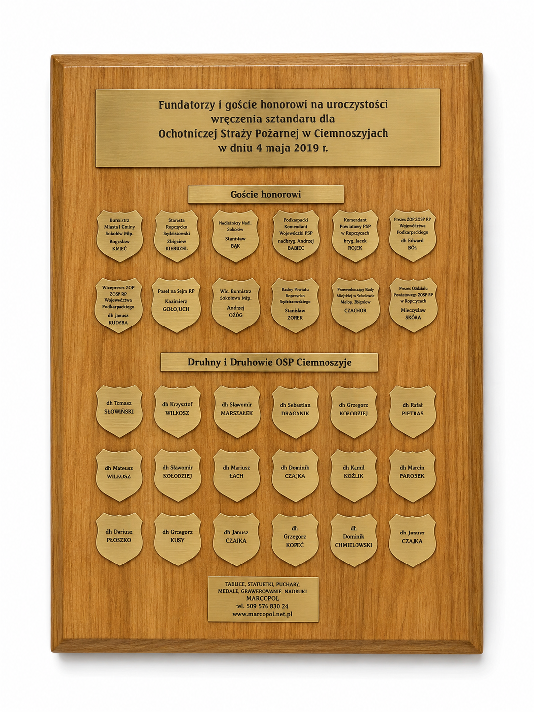 Tablica do gwoździ prostokątna