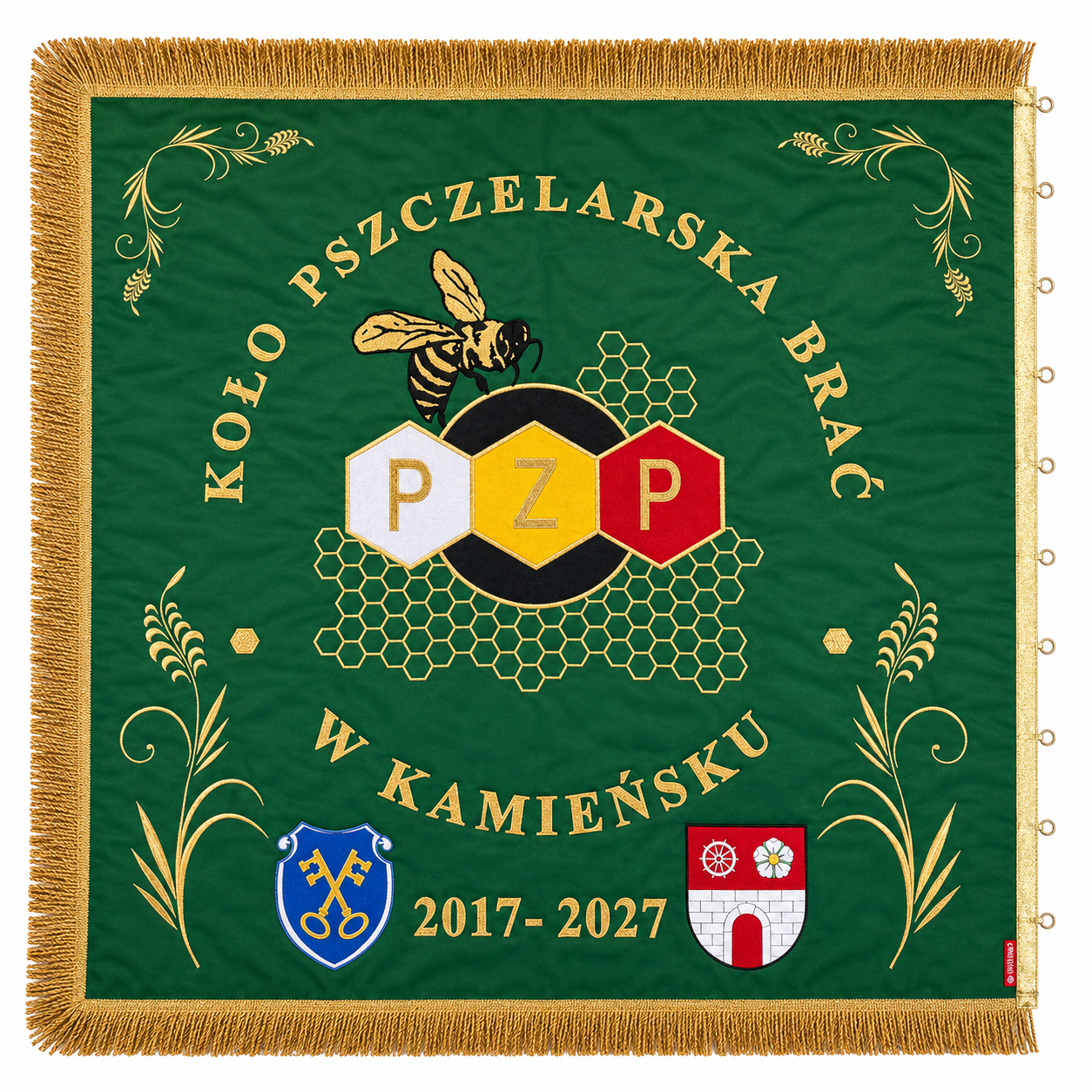 Sztandar dla stowarzyszenia pszczelarzy