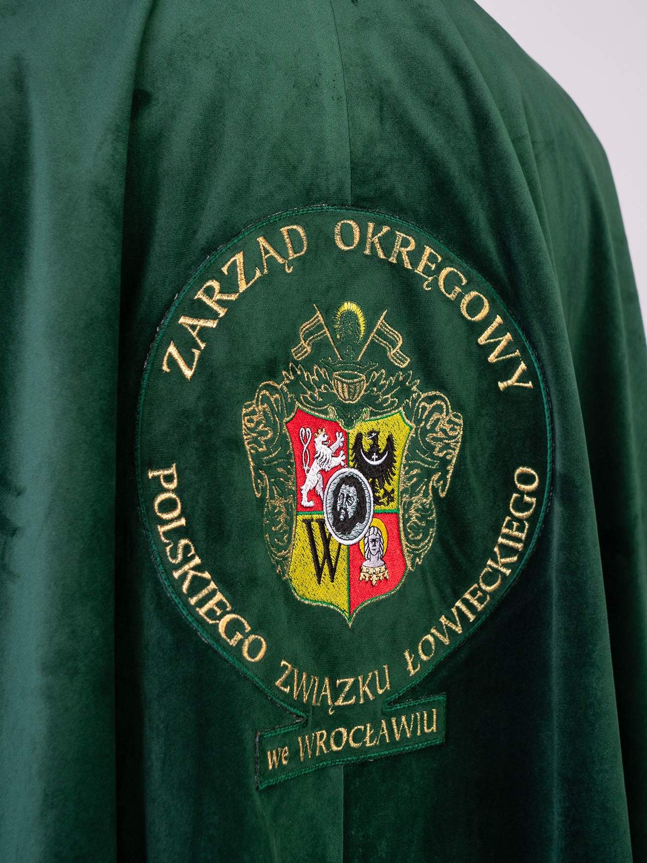 Peleryny do Pocztu Sztandarowego zielona