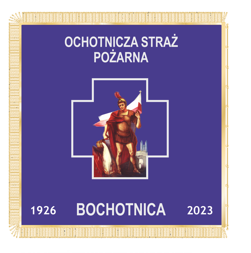 Sztandar OSP regulaminowy