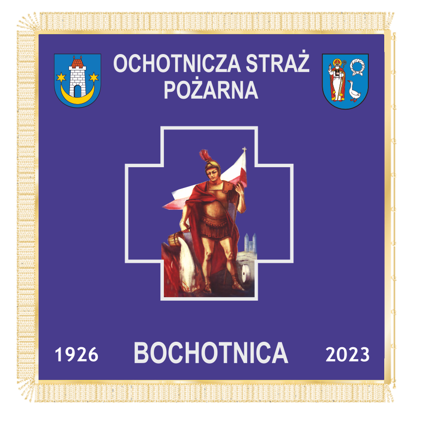 Sztandar OSP regulaminowy
