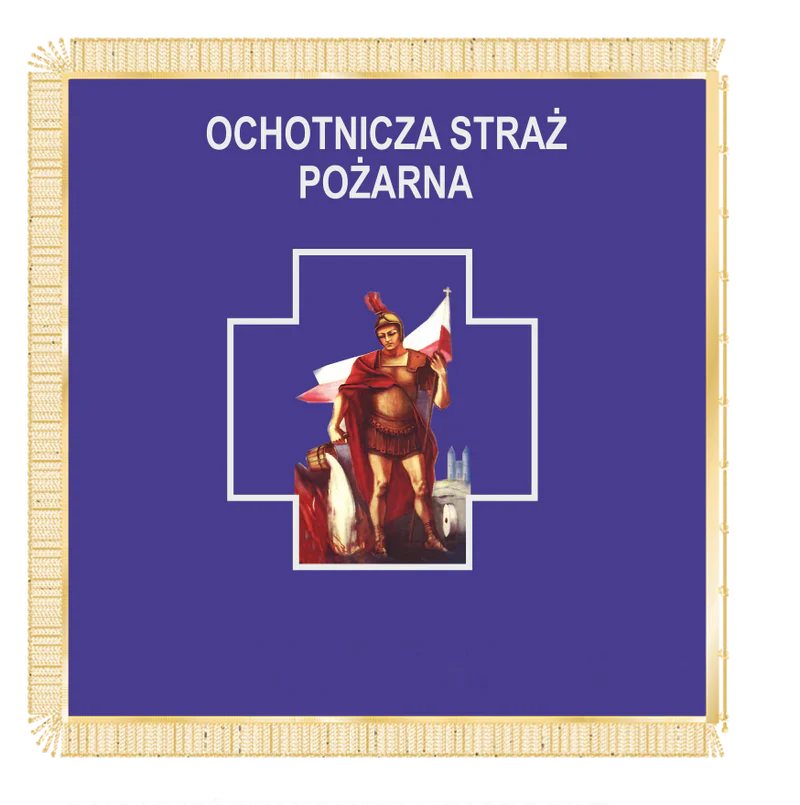 Sztandar OSP regulaminowy